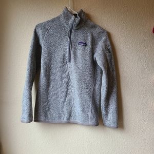 PATAGONIA WOMEN'S BETTER SWEATER 1/4 ZIP SIZE S